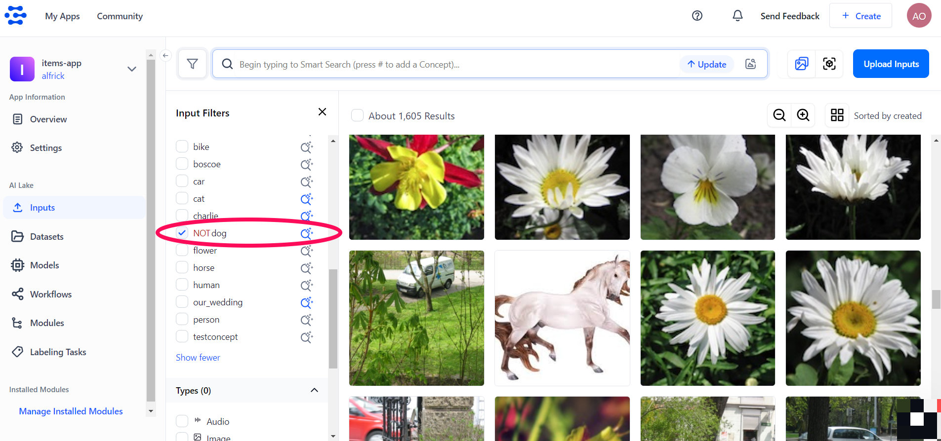 smart image search results