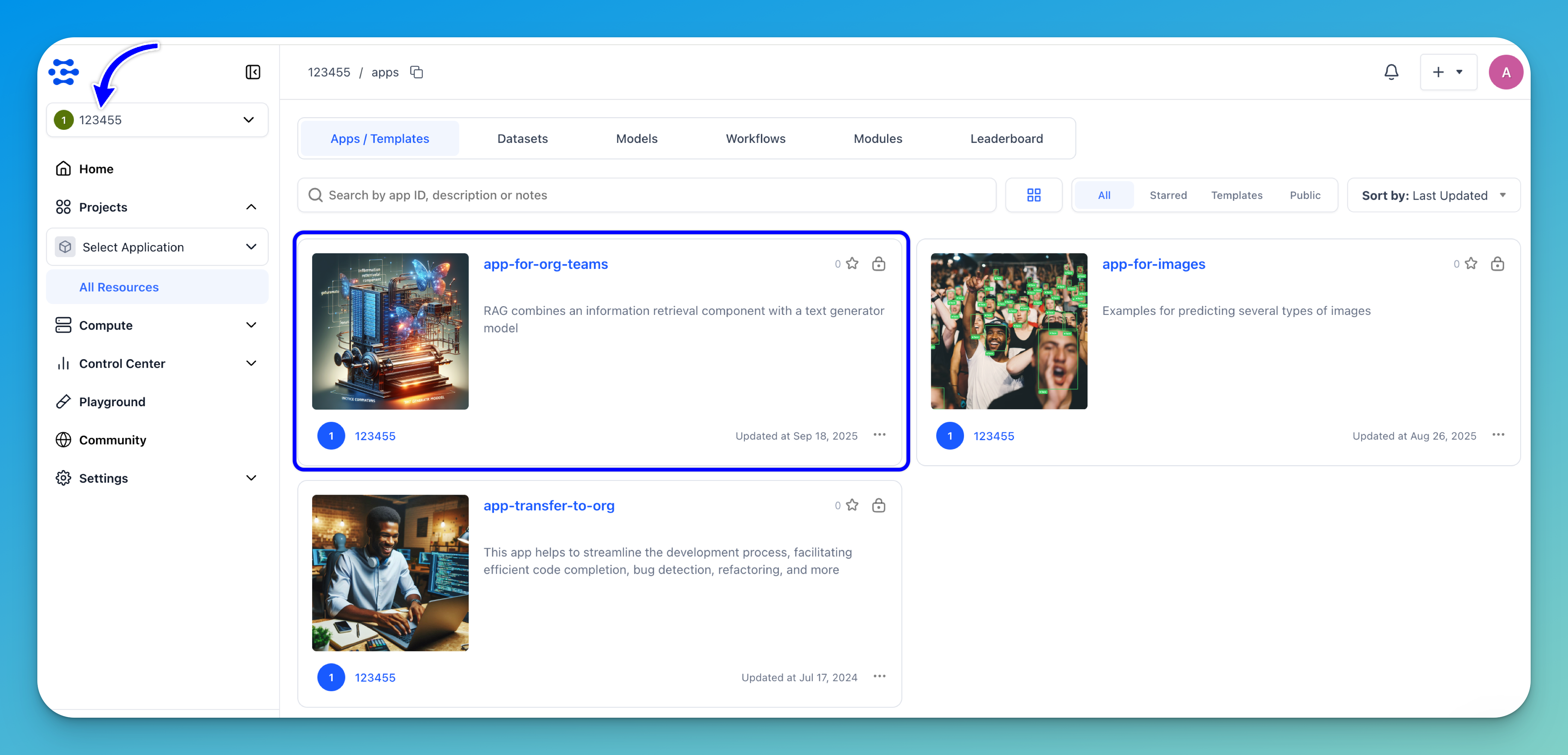 Org apps